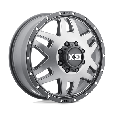 XD XD130 MACHETE DUALLY 17X6.5 MATTE GRAY BLACK RING 8X210 - XD130765894111