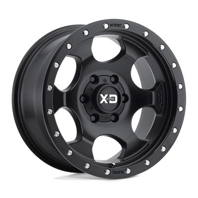 XD XD131 RG1 17X8 SATIN BLACK WITH REINFORCING RING 5X5.5 - XD13178055700