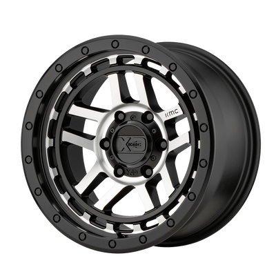 XD XD140 RECON 17X8.5 SATIN BLACK MACHINED 6X120 - XD14078577518