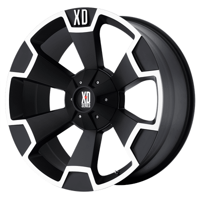 XD XD803 THUMP 20X9 MATTE BLACK MACHINED 5X4.5/5.0 - XD80329054735