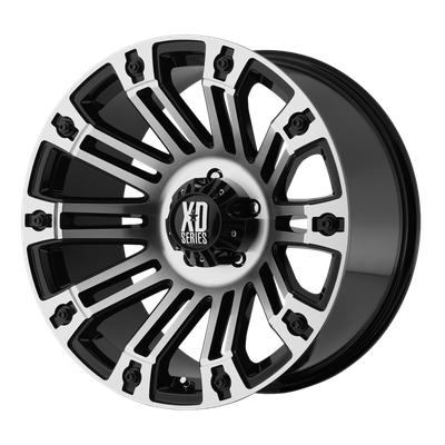 XD XD810 BRIGADE 20X10 GLOSS BLACK MACHINED 5X5.5 - XD81021055324N