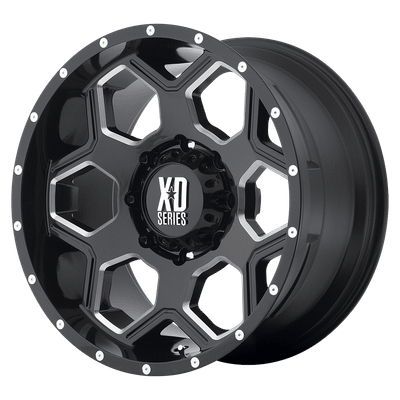 XD XD813 BATALLION 18X10 GLOSS BLACK MILLED 5X5.5 - XD81381055324N