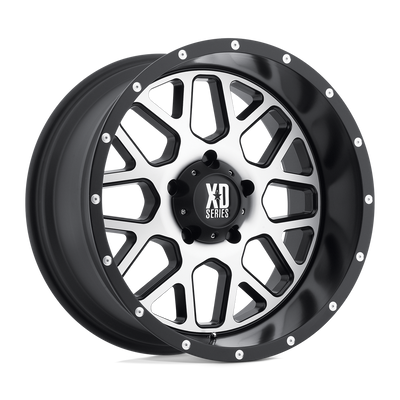 XD XD820 GRENADE 20X10 SATIN BLACK MACHINED FACE 8X170 - XD82021087524N