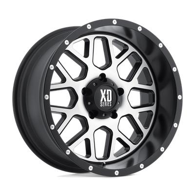 XD XD820 GRENADE 18X9 SATIN BLACK MACHINED FACE 8X180 - XD82089088518US