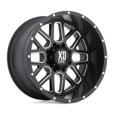 XD XD820 GRENADE 18X9 SATIN BLACK MILLED 8X180 - XD82089088918US