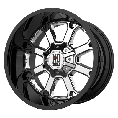 XD XD825 BUCK 25 20X10 PVD CENTER GLOSS BLACK LIP 5X5.0/5.5 - XD82521035924N