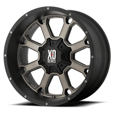 XD XD825 BUCK 25 20X9 MATTE BLACK DARK TINT 8X170 - XD82529087700