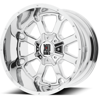 XD XD825 BUCK 25 20X9 CHROME 8X180 - XD82529088200