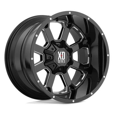 XD XD825 BUCK 25 20X9 GLOSS BLACK MILLED 8X180 - XD82529088300