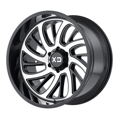 XD XD826 SURGE 20X10 GLOSS BLACK WITH MACHINED FACE 6X135 - XD82621063524N