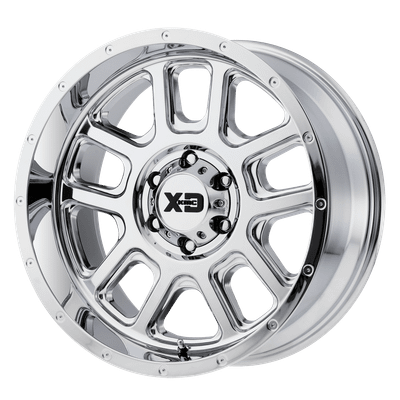 XD XD828 DELTA 20X12 CHROME 5X5.0 - XD82821250244N