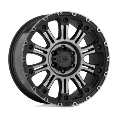 XD XD829 HOSS II 17X9 SATIN BLACK MACHINED GRAY TINT 5X5.0 - XD82979050412N