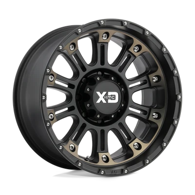 XD XD829 HOSS II 18X9 SATIN BLACK MACHINED DARK TINT 8X6.5 - XD82989080900