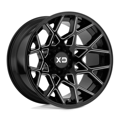 XD XD831 CHOPSTIX 20X10 GLOSS BLACK MILLED 6X5.5 - XD83121068324N