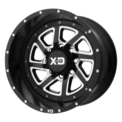 XD XD833 RECOIL 20X9 SATIN BLACK MILLED WITH REVERSIBLE RING 5X5.0 - XD83329050912N