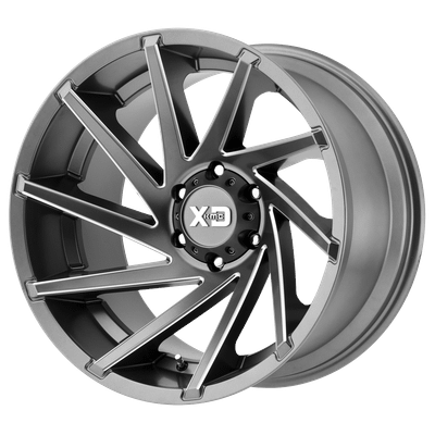 XD XD834 CYCLONE 18X9 SATIN GRAY MILLED 8X170 - XD83489087400