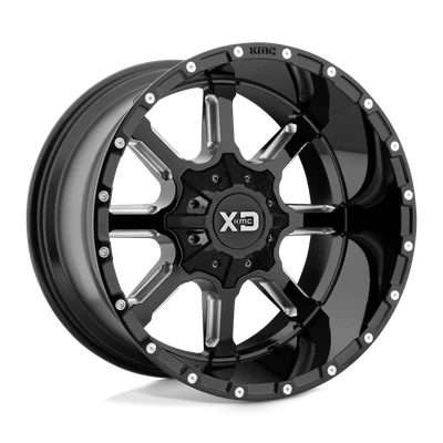 XD XD838 MAMMOTH 20X9 GLOSS BLACK MILLED 8X170 - XD83829087300