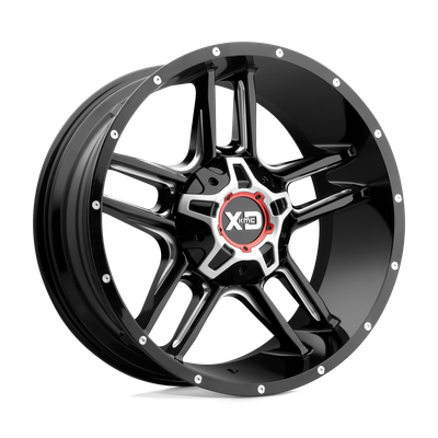 XD XD839 CLAMP 22X10 GLOSS BLACK MILLED 6X135/5.5 - XD83922067318N