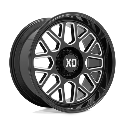 XD XD849 GRENADE 2 20X10 GLOSS BLACK MILLED 8X180 - XD84921088318N