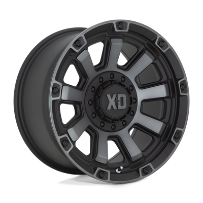 XD XD852 GAUNTLET 20X10 SATIN BLACK WITH GRAY TINT 5X5.0/5.5 - XD85221035418N