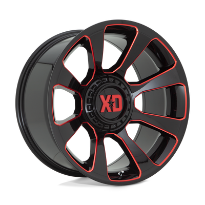 XD XD854 REACTOR 20X9 GLOSS BLACK MILLED WITH RED TINT 5X5.0/5.5 - XD85429035918