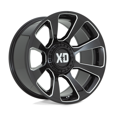 XD XD854 REACTOR 20X9 GLOSS BLACK MILLED 6X120/5.5 - XD85429078318