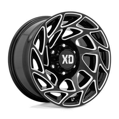 XD XD860 ONSLAUGHT 20X12 GLOSS BLACK MILLED 5X5.0 - XD86021250344N XD XD860 ONSLAUGHT 20X12 GLOSS BLACK MILLED 5X5.0 - XD86021250344N