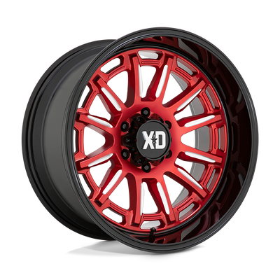 XD XD865 PHOENIX 20X10 CANDY RED MILLED WITH BLACK LIP 6X135 - XD86521063918N XD XD865 PHOENIX 20X10 CANDY RED MILLED WITH BLACK LIP 6X135 - XD86521063918N