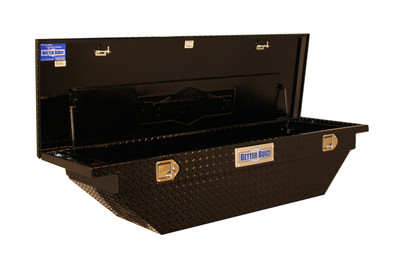 63in. Crossover BLACK Single Lid LO-PRO; WEDGE Truck Tool Box 73212113