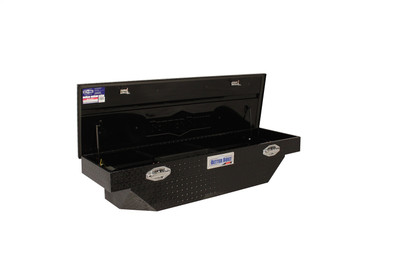 60in. Crossover Single UNIVERSAL Lid Truck Tool Box; BLACK 79210990