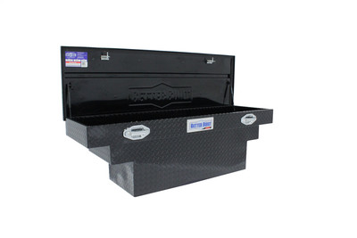 60in. Crossover Single Lid; DEEP; Truck Tool Box; BLACK 79211760