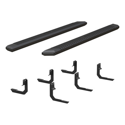 5.5 AdvantEDGE Side Bar with Brackets, Black Powder Coat 2556017