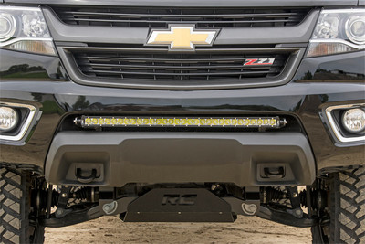 30-inch Single Row LED Light Bar Hidden Bumper Mount 70536