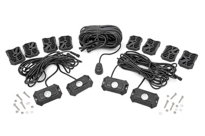 Deluxe LED Rock Light Kit - 4 Pods 70980 Deluxe LED Rock Light Kit - 4 Pods 70980
