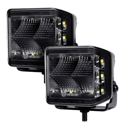 Blackout Series Lights - Pair of 4x3 Cube LED Sideline Flood Light Kit 750700321FCS