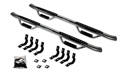 Dominator D4 SideSteps - Cab Length D44048PS