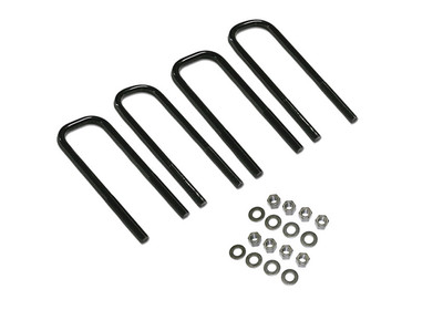 U-Bolt 4 pack 9/16X3X105 Large Radius with Hardware 11904