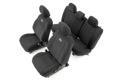 Toyota Neoprene Front & Rear Seat Covers (16-20 Tacoma) 91031
