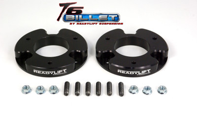 1.5'' Leveling Kit T6 Billet Black without Shocks T6-4010-K