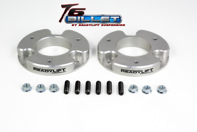 1.5in. T6 Billet Alum Leveling Kit Anodized; Silver T6-4010-S