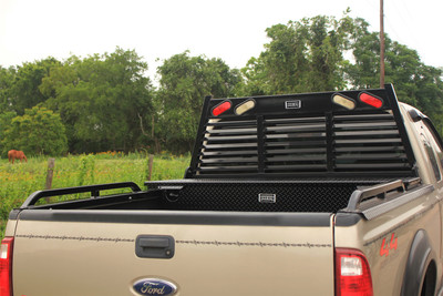 Cross Box Diamond Plate Low Profile Tool Box CBUNALBL1