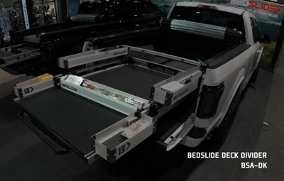 Silver 7X44 1pc BedBin Deck Divider BSA-DK