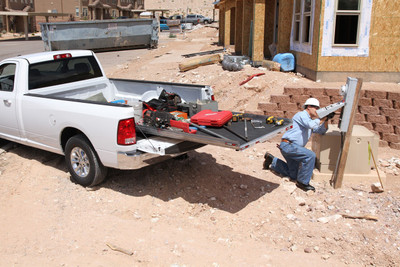 Slide Out Cargo Tray, 1200 lb capacity, 75% ext 6 bearings, Alum Tie-Down Rails CG1200-5846