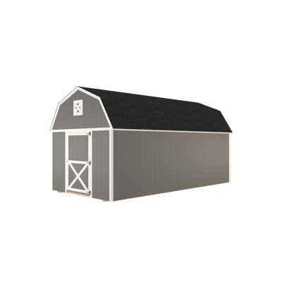 10x20 Lofted Barn with LP Smart Siding and Shingle Roof - 800 C
