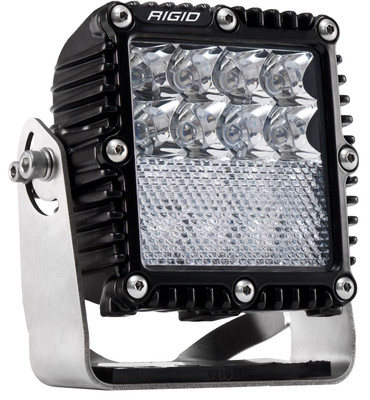 RIGID Q-Series PRO LED Light Spot/Down Diffused Combo, Black Housing, Single