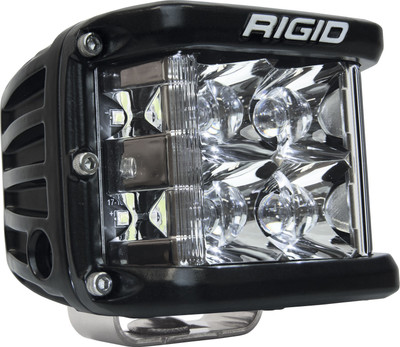 RIGID D-SS PRO Side Shooter, Spot Optic, Surface Mount, Black Housing, Single
