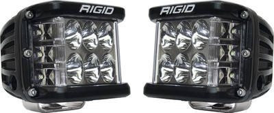 RIGID D-SS PRO Side Shooter, Driving Optic, Surface Mount, Black Housing, Pair