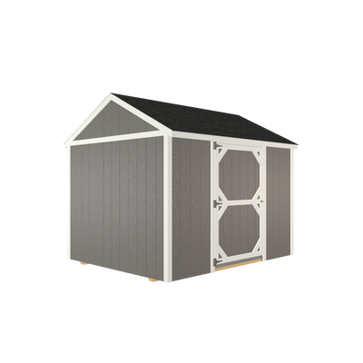8x10 Tool Shed with LP Smart Siding and Shingle Roof - 801 C