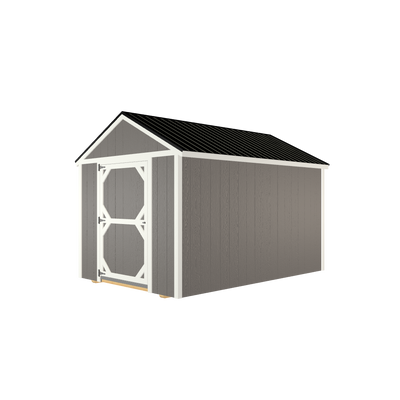 8x12 Tool Shed with LP Smart Siding and Metal Roof - 800 C