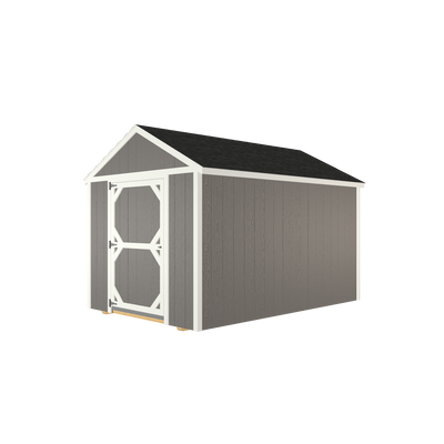 8x12 Tool Shed with LP Smart Siding and Shingle Roof - 800 C